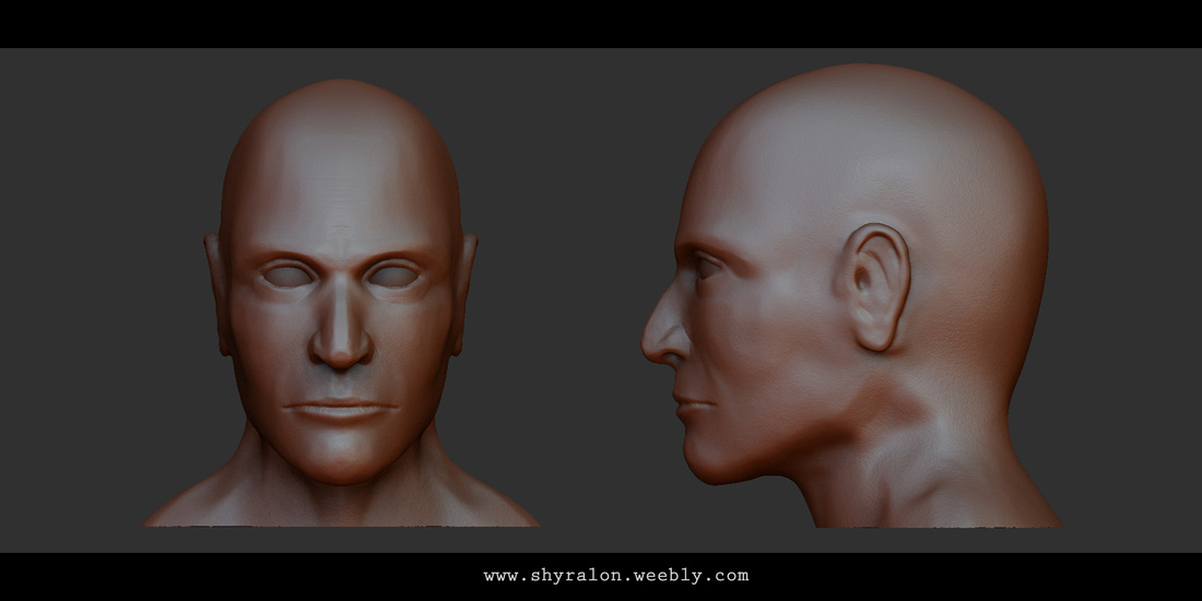 zbrush facial anatomy and likeness character sculpting